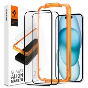 SPIGEN ALM FC képernyővédő üveg 2db (2.5D