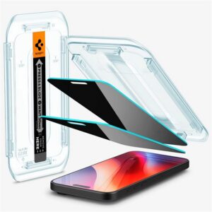 SPIGEN EZ FIT képernyővédő üveg 2db (2.5D
