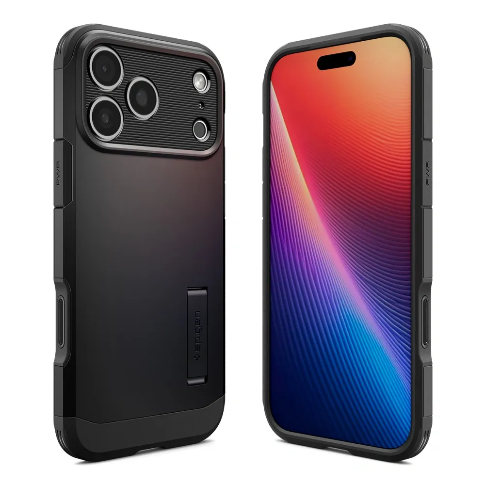SPIGEN tok TOUGH ARMOR MAG kompatibilis a MagSafe készülékkel az IPHONE 17 Pro számára fekete színű - Image 2