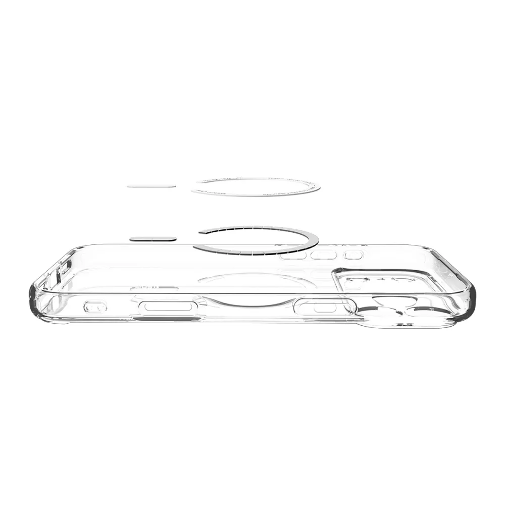SPIGEN tok ULTRA HYBRID MAG kompatibilis MagSafe az IPHONE 17 Pro Max készülékhez világos grafit színű