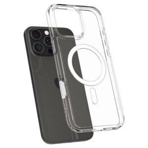 Spigen Ultra Hybrid "T" Mag MagSafe-kompatibilis tok iPhone 16 Pro Max - átlátszó