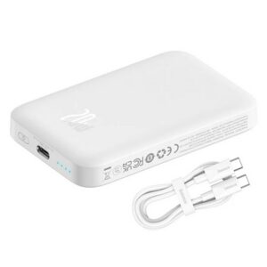 BASEUS MAGNETIC MINI vésztöltő Type-C aljzat (6000mAh