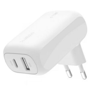 BELKIN DUAL hálózati töltő USB+Type-C aljzat (42W