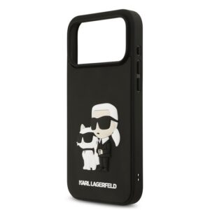 KARL LAGERFELD 3D RUBBER KARL AND CHOUPETTE szilikon telefonvédő (ütésállóság
