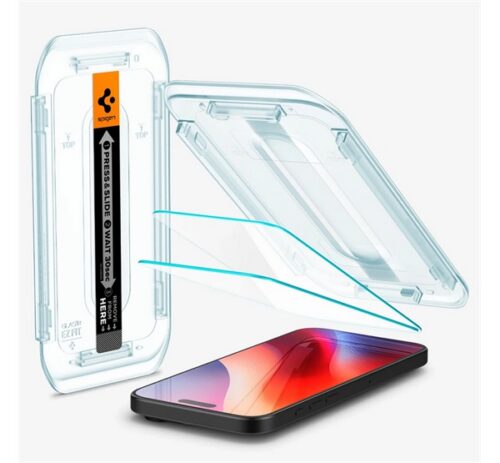 SPIGEN EZ FIT HD képernyővédő üveg 2db (2.5D